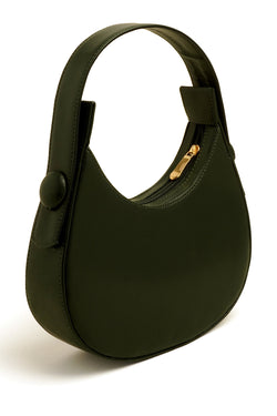 Elegant Beige Hobo Shoulder Bag